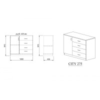 Скрин City 3008 орех адмирал