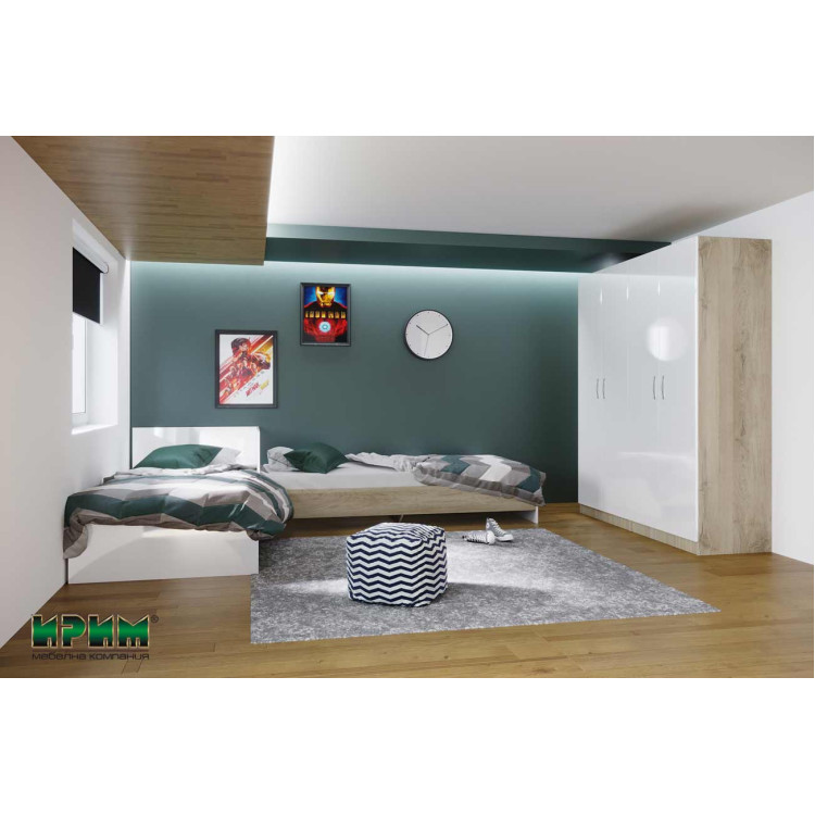 Спален Комплект City 7066 гланц