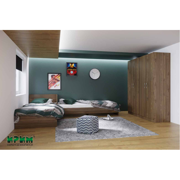 Спален Комплект City 7066 орех адмирал
