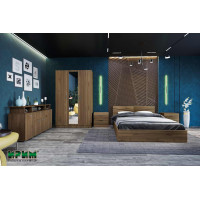Спален комплект City 7073 орех адмирал