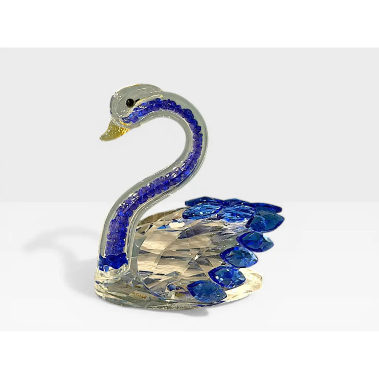 Стъклена фигурка Лебед