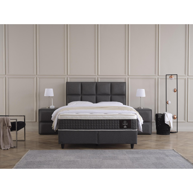 Тапицирано легло Amore с матрак 90/190