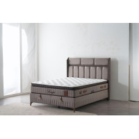 Тапицирано легло Braga с матрак 90/190