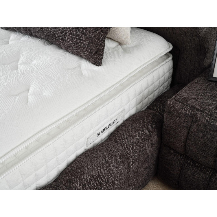 Тапицирано легло Bubble с матрак Графит 140/200