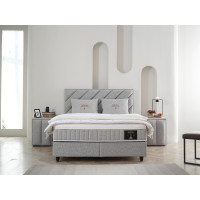 Тапицирано легло Felicita с матрак 90/190