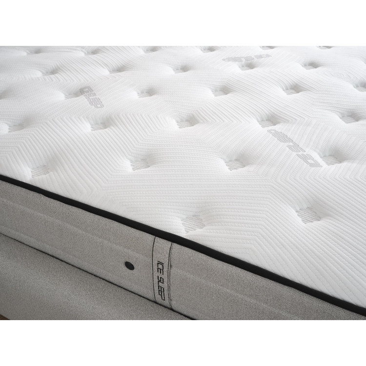 Тапицирано легло Ice Sleep с матрак 140/190