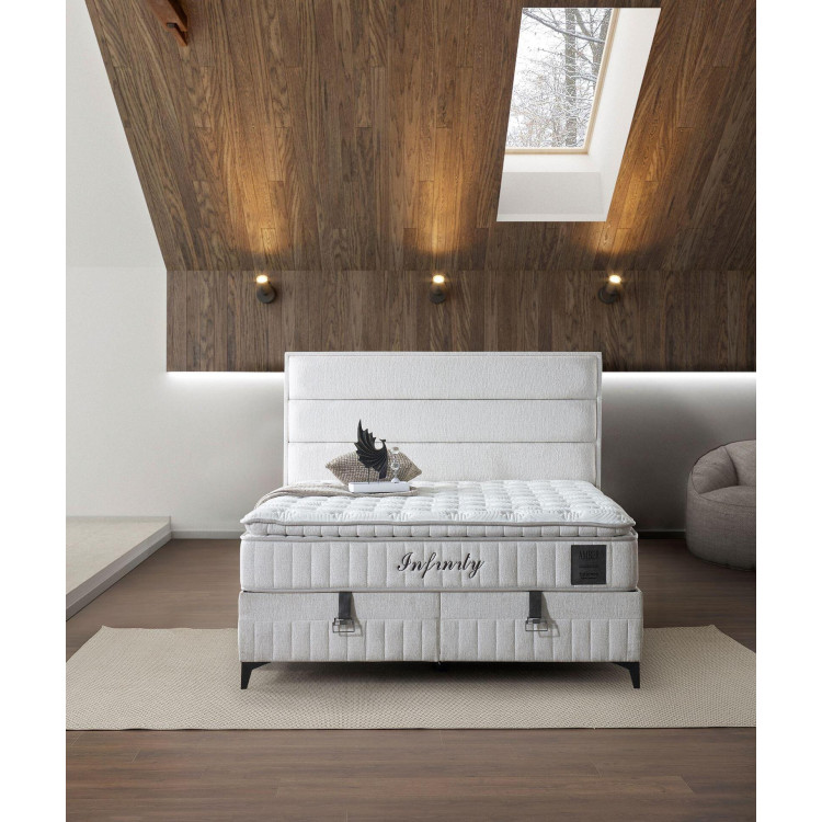 Тапицирано легло Infinity с матрак 120/200
