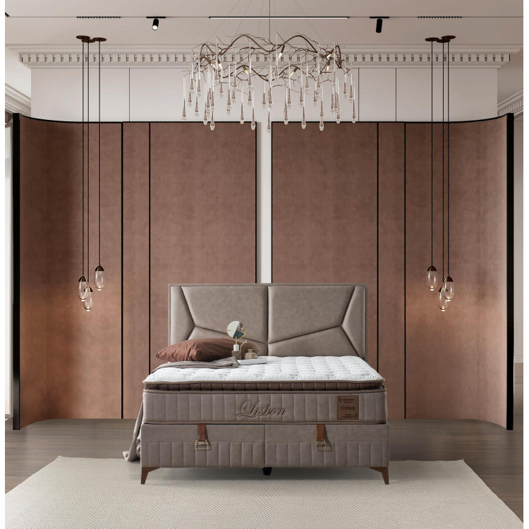 Тапицирано легло Lisbon без матрак 120/200