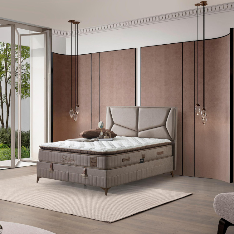 Тапицирано легло Lisbon без матрак 120/200