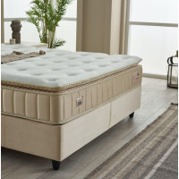 Тапицирано легло Marmaris с матрак 90/200