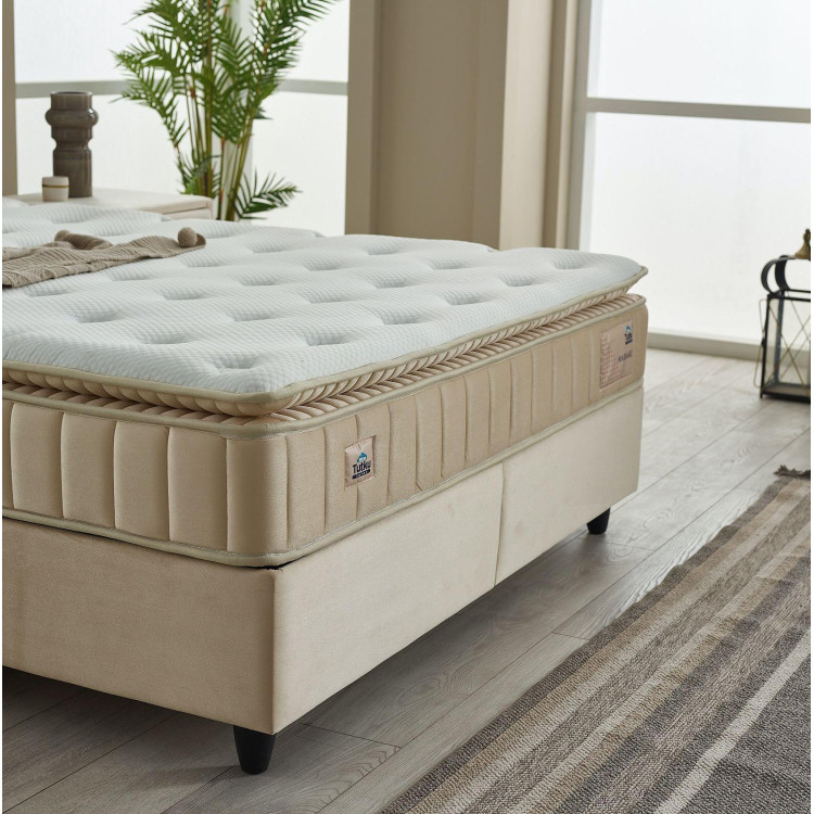 Тапицирано легло Marmaris с матрак 90/200