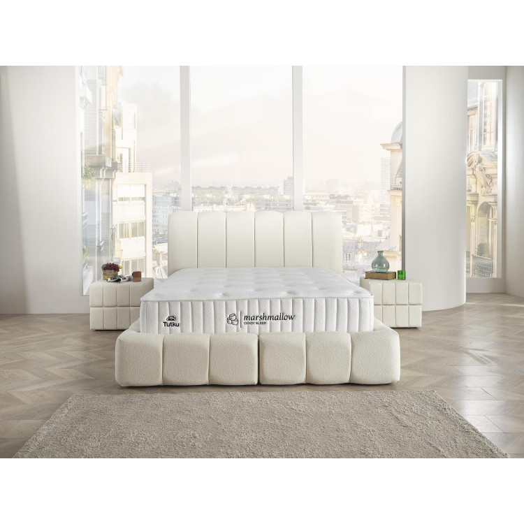 Тапицирано легло Marshmallow с матрак 140/190
