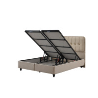 Тапицирано легло Ortaca с матрак бежово 90/200