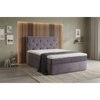 Тапицирано легло Осло с матрак и топ матрак 140/200