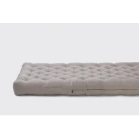 Двулицев матрак от Вълна 10см 100% Лен ORGANIC WOOL 90/200