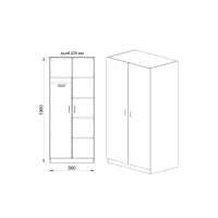 Гардероб City 1007 гланц