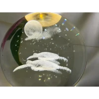 Нощна лампа Костенурки с луна 3D голяма