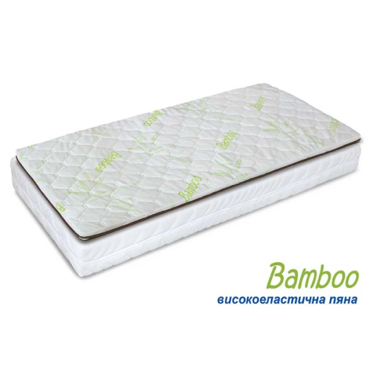 Топ матрак Bamboo високоеластична пяна 144/190